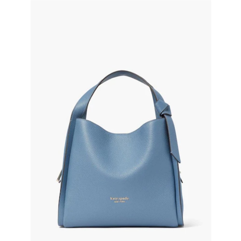 BRAND NEW/UNUSED Kate Spade Knott Pebbled Leather & Suede Medium Cross-body Bag